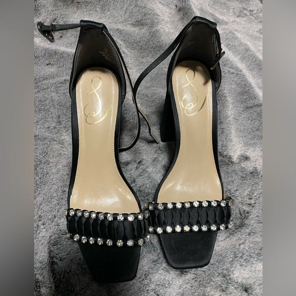 Sam Edelman Rhinestone Platform Heels - Picture 1 of 3